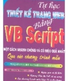 Tự học Thiết kế trang Web bằng VBScript - Đậu Quang Tuấn