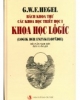 Ebook Bách khoa thư các khoa học triết học I - Phần 1: Khoa học logic - NXB Tri thức